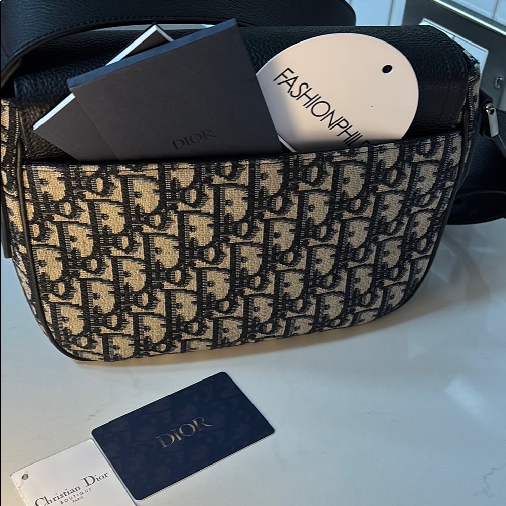 Dior Black and Grey Women's Bag - Picture 6 of 16